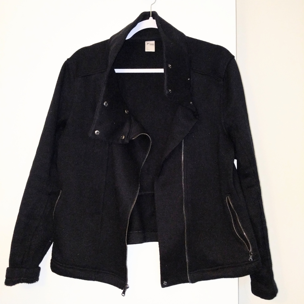 Old Navy Fleece Moto Jacket - Sz L